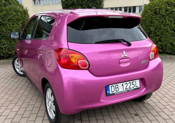 Mitsubishi Space Star cena 22500 przebieg: 99000, rok produkcji 2014 z Wałbrzych małe 301